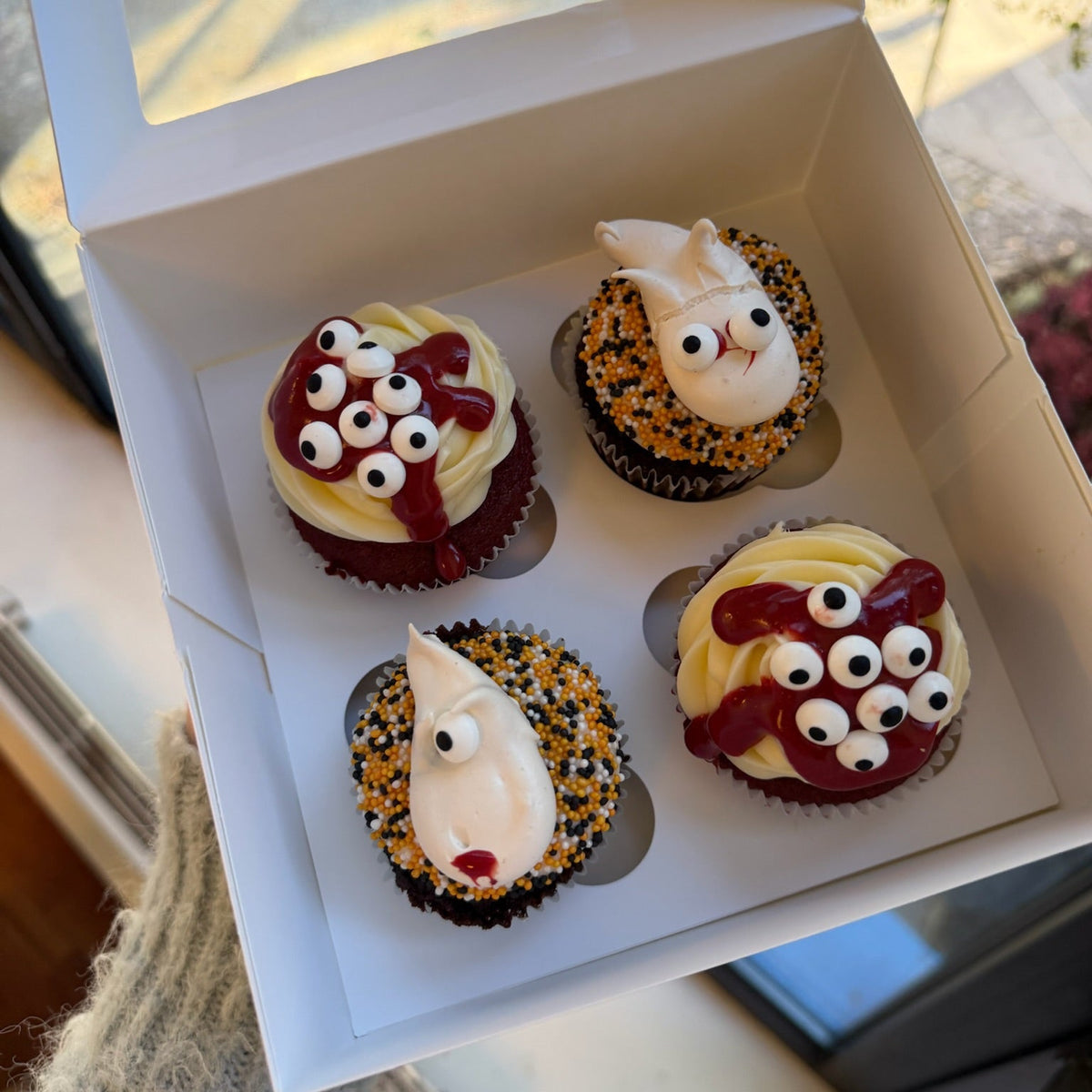 Spooky Scary Halloween Cupcake Box