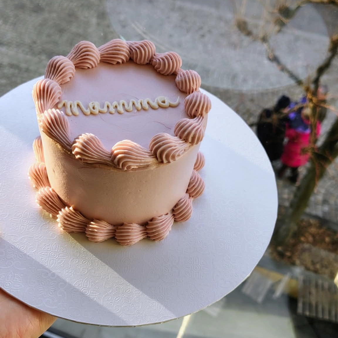 Morsdag kake fra Racoon i Ålesund