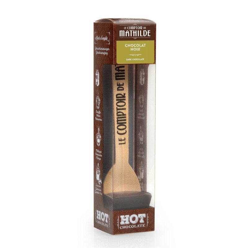 Mathilde Hot Chocolate Spoon "Dark Chocolate"