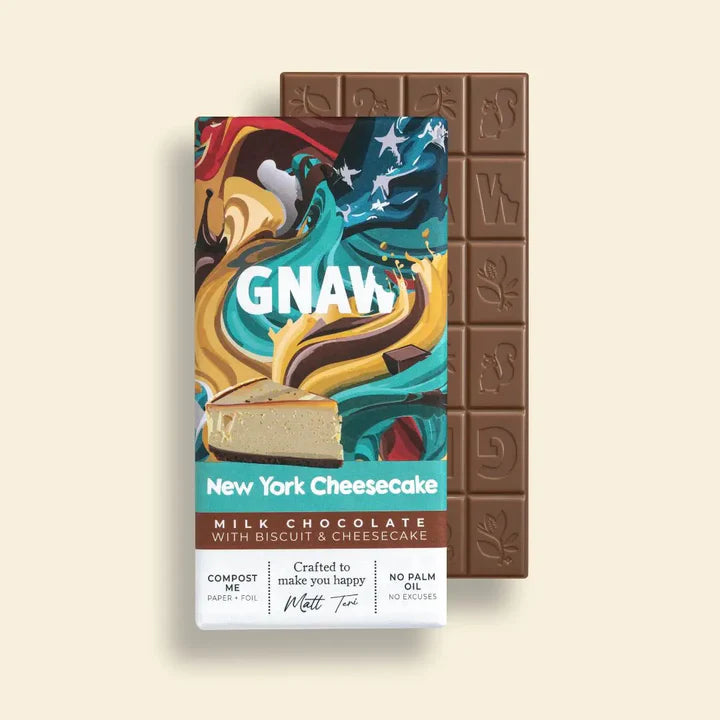 GNAW "New York Cheesecake" Sjokolade
