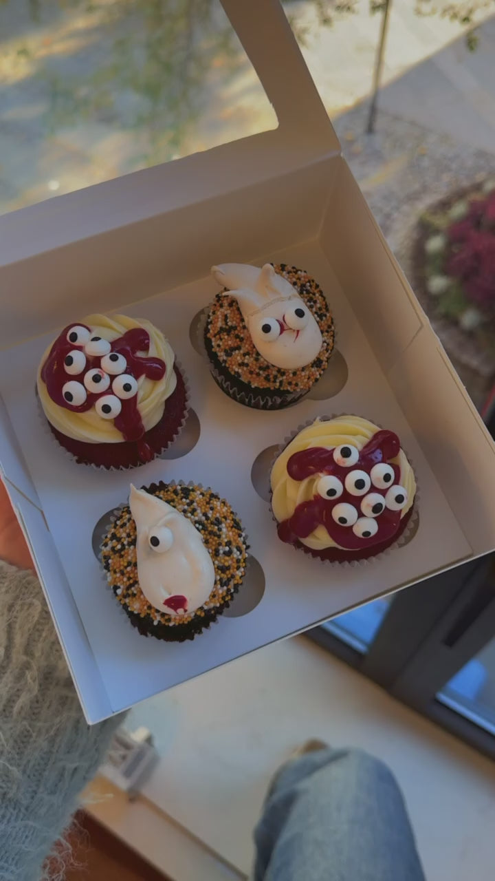 Spooky Scary Halloween Cupcake Box